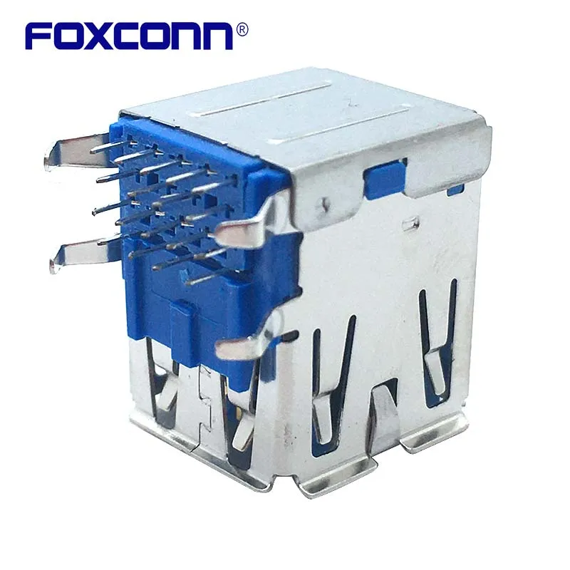 

Foxconn UEA1112C-8HS1-4F Double flanging USB3.0 Socket Matrixes Bullet