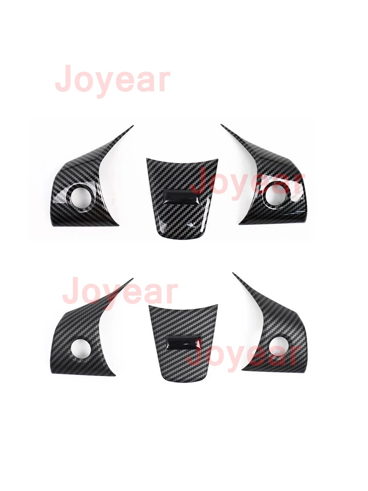 For Tesla Model Y/3 2022 Car Key Paste Chrome Steering Wheel Trim Decoration Wear-resistance Cover Trim Interior Mouldings