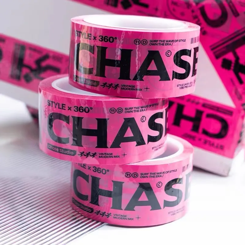 【Sale By Bulk】Logo Printed Tape Waterproof BOPP Box Packaging Tape Acrylic Adhesive Water Activated Carton Sealing Tape