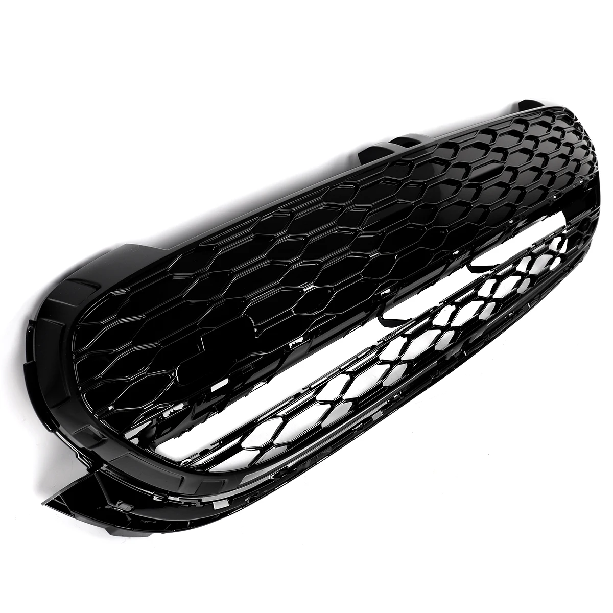 PER 14-21 MINI COOPER F55 F56 F57 GP STILE NERO LUCIDO + ROSSO TRIM GRANDE ANTERIORE 1 PZ