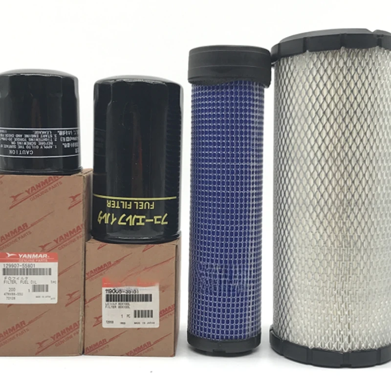 

For Zoomlion Ze60e 75 80e-10 Engine Oil Diesel Filter Air Filter Excavator Accessories