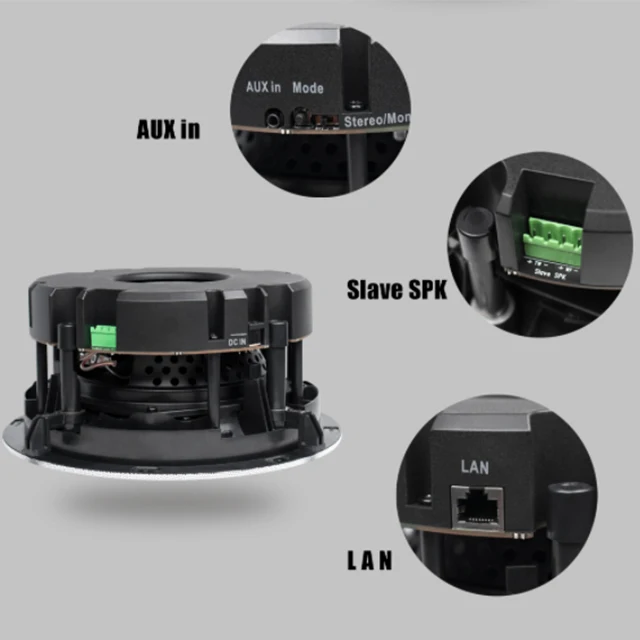 

Hot Sale WIFI Audio Streaming Speaker Hidden Ceiling Loudspeakers Wireless for Smart Home