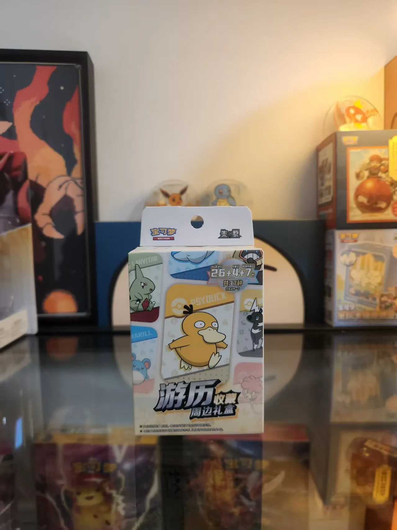Оригинальная коллекционная карточная игра Pokémon PTCG — подарочная коробка Scarlet & Violet Psyduck / Eiscue Journey |   Коллекция и боевой набор