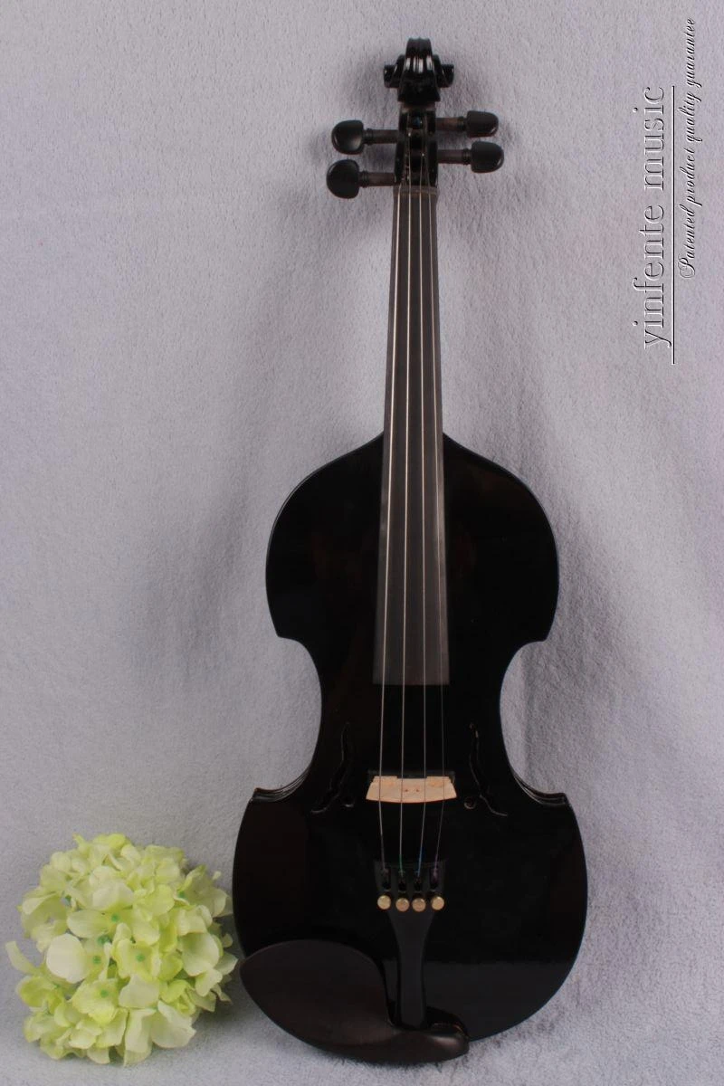 4  String Quality Baroque  Electro-Acoustic Violin Electronic Violin A Variety Of Color Wood