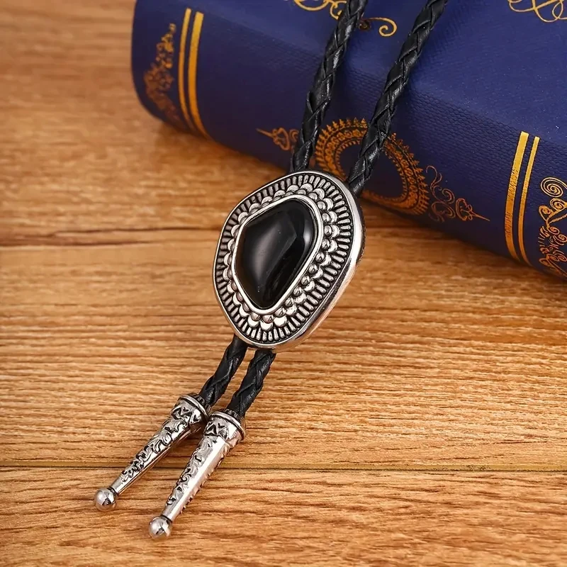 Corbata bolo con gráfico irregular a la moda