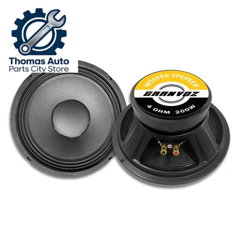 

Завод OEM-производитель динамиков: 10-дюймовые среднечастотные и низкочастотные динамики 4/8 Ом для автомобильных аудиосистем