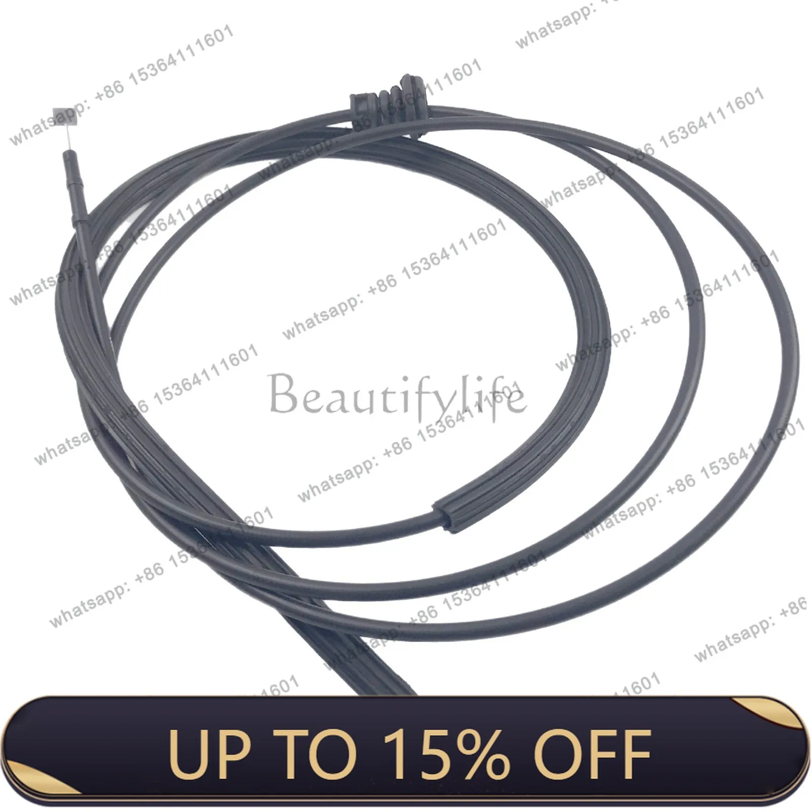YJ Hood Release Cable 4H0823535 Fit Audi A8 2010-2017 Bonnet Control Cable