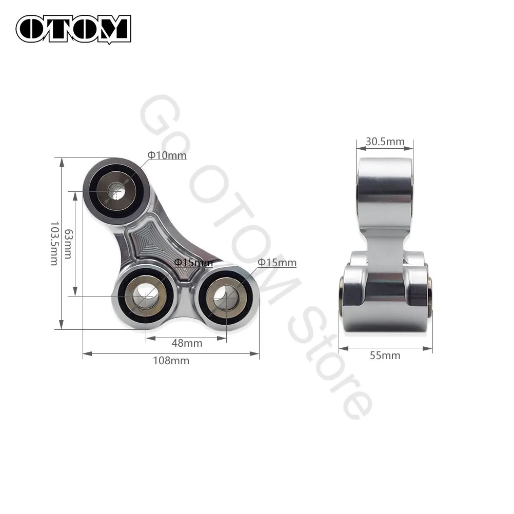 OTOM 2016-2023 Motorcycle Triangle Lever Rear Shock Suspension Swingarm CNC Aluminum For KTM SX SXF XC XCF HUSQVARNA FC FE TC TE