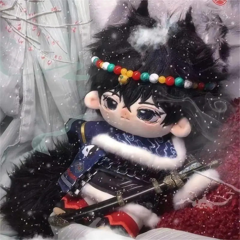 

The Lost Tomb Zhang Qiling Plush Doll Cute 20cm Soft Stuffed Toy Collectible Figure Gift For Girls Authentic Stuffed Animal Doll