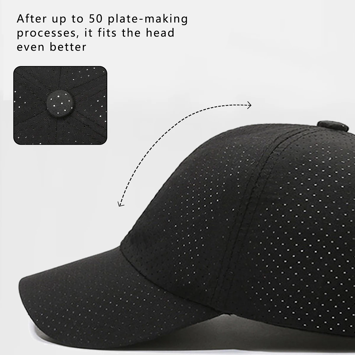 Men's Crossbody Bag, Convenient Chest Bag, Shoulder Bag, Popular Multifunctional Sports Backpack, Paired with a Baseball Cap