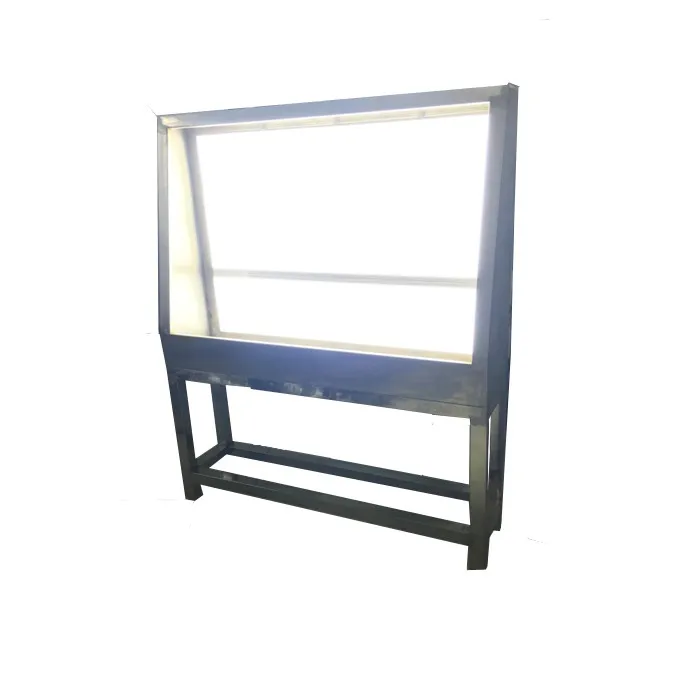 Customization LED Lights Stainless Steel Washing tank Washing Mesh Aluminum Frame Screen Printing Washing Machine