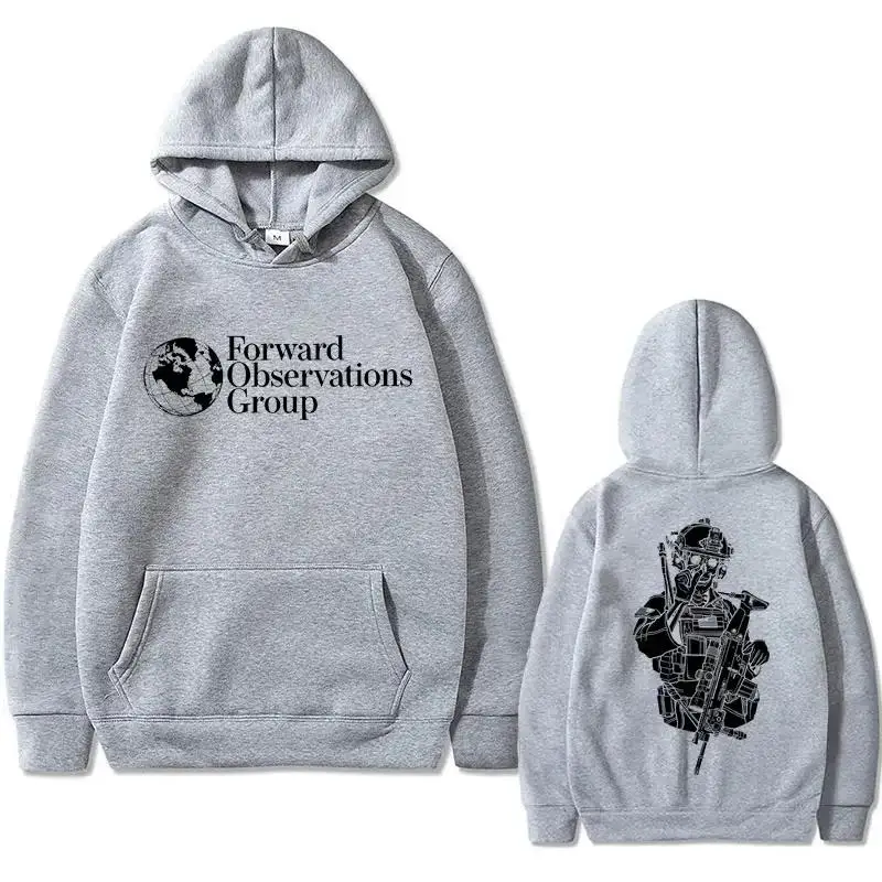 

Gbrs Forward Observations Group Double Sided Print Hoodie Death Horror Skull Graphic Hoodies Men Vintage Oversized Sweatshirts