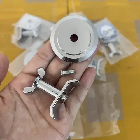 45mm Car Front Emblem Badge Modified Bonnet Chrome Hood Cover for W203 W204 AMG C E S Class W210 W211 W212 W220