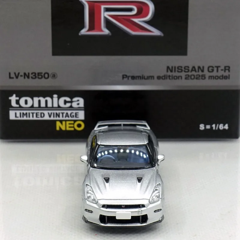 TAKARA TOMY TOMYTEC TLV-N350a Nissan GT-R Premium 2025 vehículo de Motor de aleación juguete colección de modelos de Metal fundido a presión regalos para niños