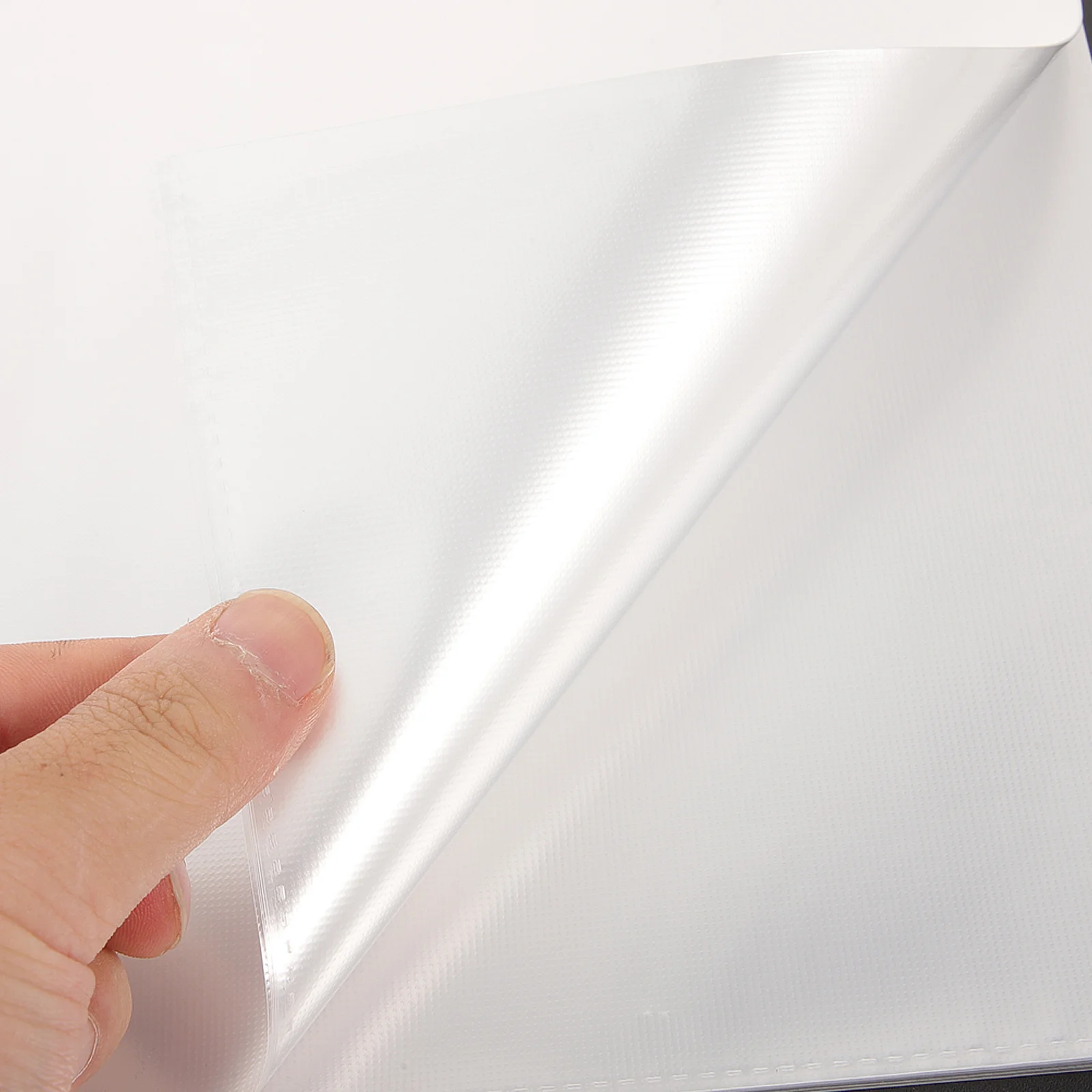 

A4 40 Pages Black Durable PVC Sheet Binder File Paper Organizer Storage Document Holder Guitar Accessories