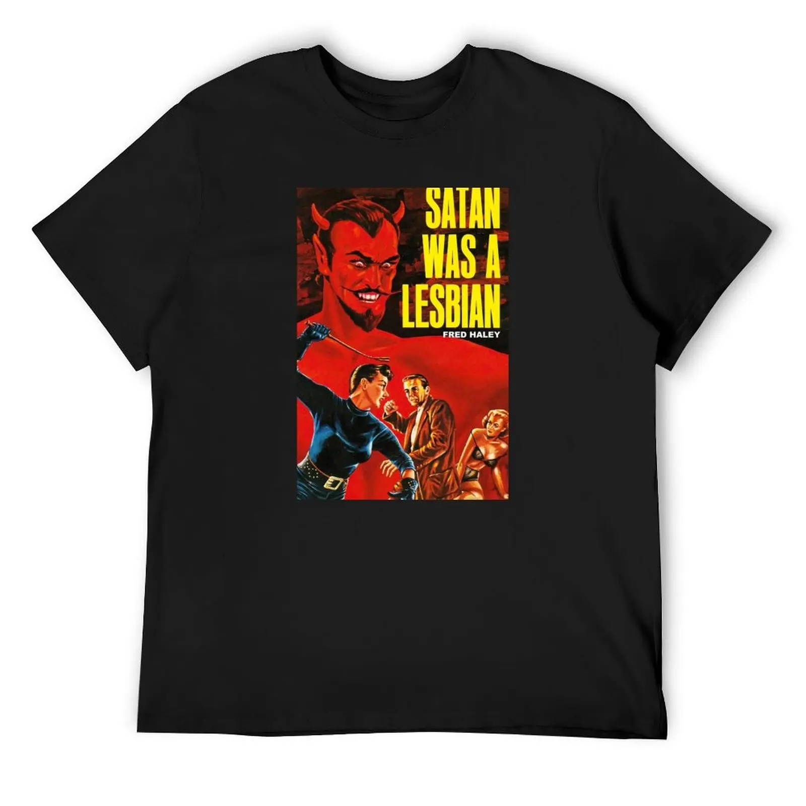 

Satan Was a Lesbian T-Shirt quick drying anime anime clothes men graphic t shirts
