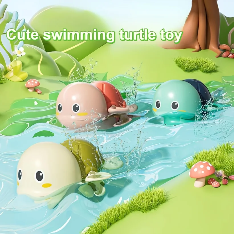 3/1個入り 可愛いゼンマイ仕掛けの動物のおもちゃ カエルの水鉄砲おもちゃ、シャワーやプールでの楽しみのための水を噴射するヘッド付きプラスチック製お風呂のおもちゃ