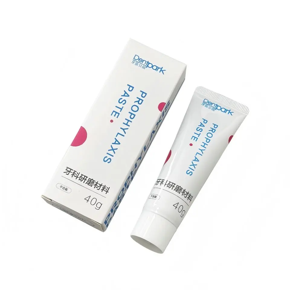 

Professional Teeth Polisher Paste 40g Dental Prophylaxis Material Abrasive Compound for Enamel Polishing Prophy Paste Tube