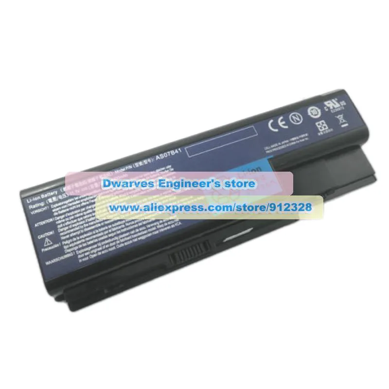 11.1V 4400mAh Battery AK.006BT.019 AS07BX2 AS07B73 For Emachine E520 E720 G420 G620 Gateway MC73 MD-2400 NV73A MD7826 LJ75 LJ65