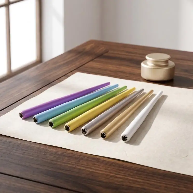 R53C Unique Styles Wooden Dip Pen Fountain Pen With Metal Nib Quality Construction Best For Artists And Collectors Journaling