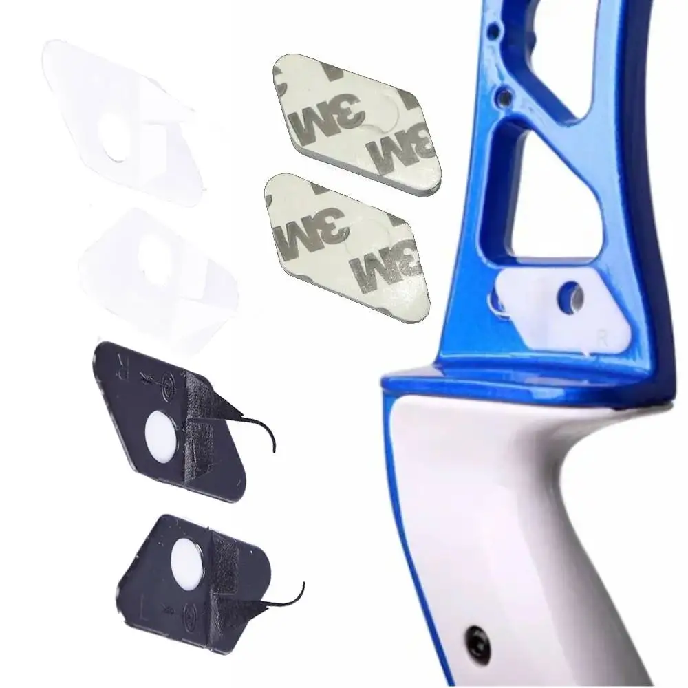 

20 комплектов мягких пластиковых подставок для стрельбы из лука, изогнутого лука, стрельбы, клейкой подставки для стрел, правая, левая рука, охотничьи аксессуары