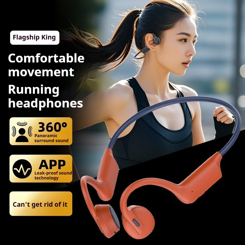 

Earphones Wireless Bluetooth 5.3 Ear Hooks Bone conduction Waterproof IPX5 Sport Riding running fitness Mountaineering Headset