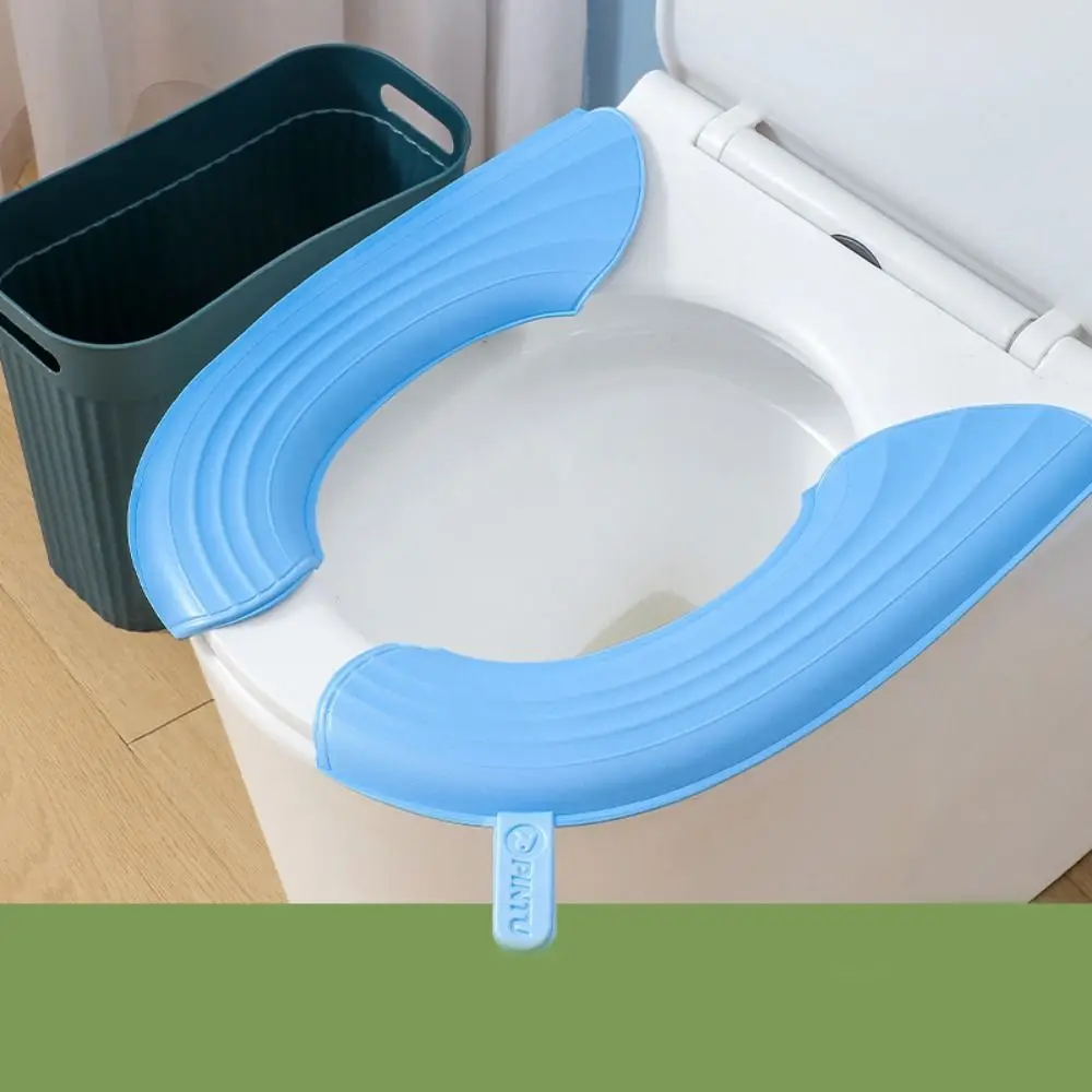 Comfortable Toilet Seat Cushion Washable Four Seasons Versatile Toilet Seat Cover Thickened Reusable Toilet Seat Pad