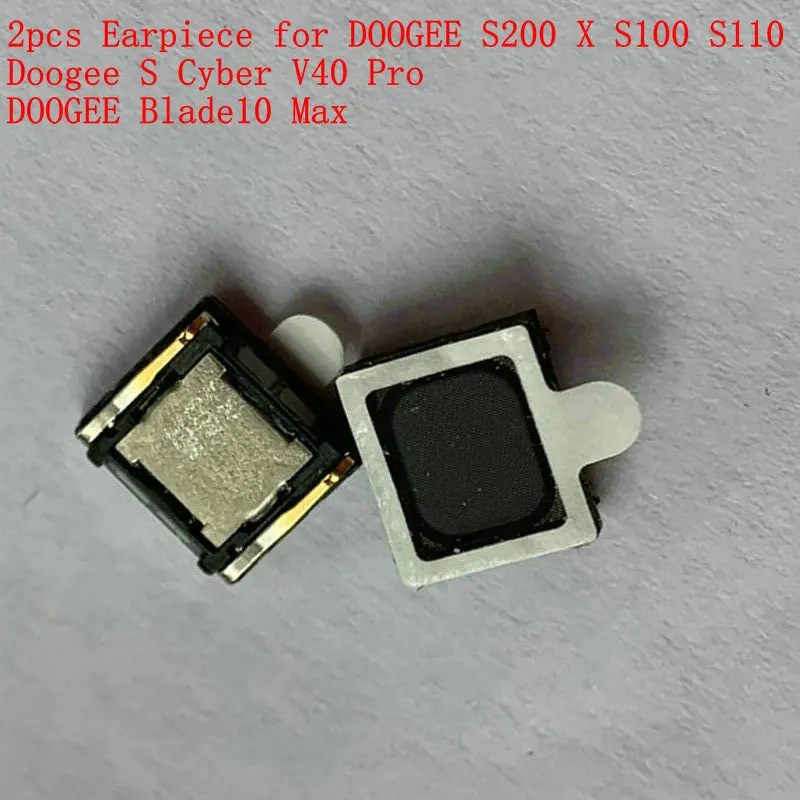 2pcs Earpiece for DOOGEE S200 X S100 S110 S118 Doogee S Cyber V40 Pro Blade10 Max Receiver Cell Phone Accessories