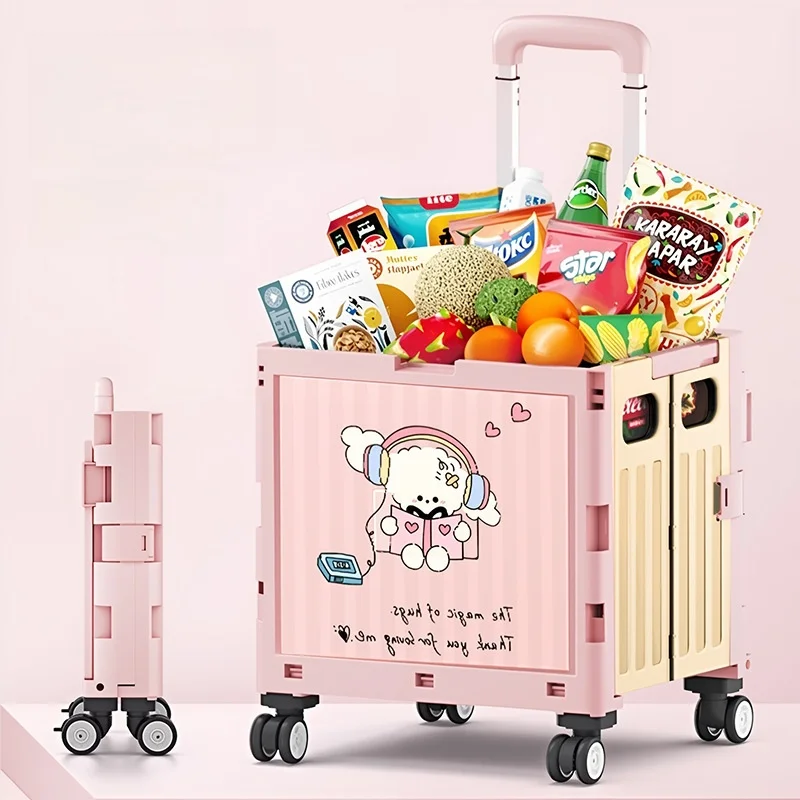outdoor-portable-folding-shopping-cart-with-sun-protection-sleeve-handlebar-cart-lightweight-handy-vegetable-buying-trolley