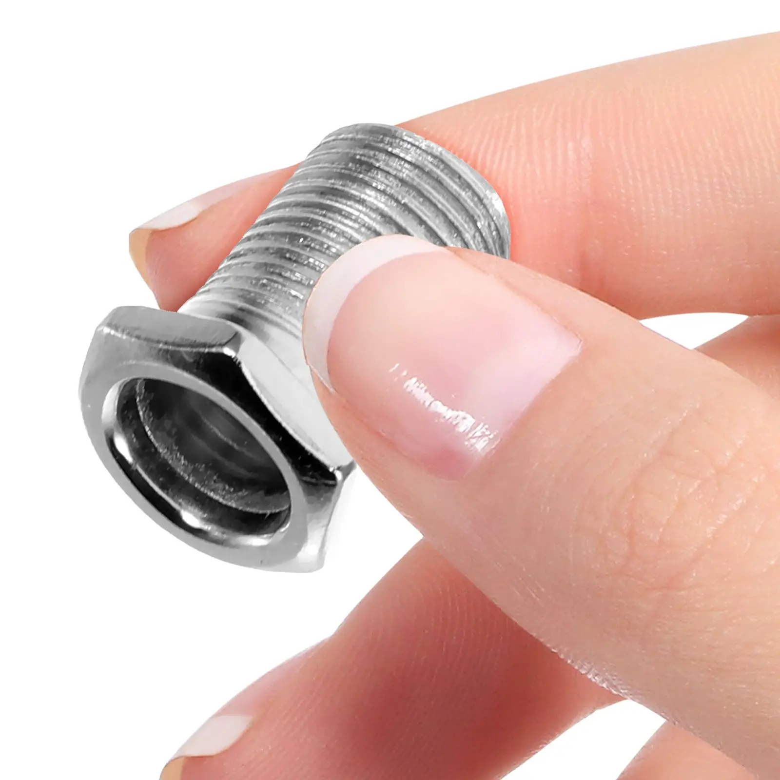 6 Sets Guitar Tuner Accessories Replacement Screws Cap Washers for Acoustic Electric Guitar Nut Pegs Tuning Nuts Washer Stable