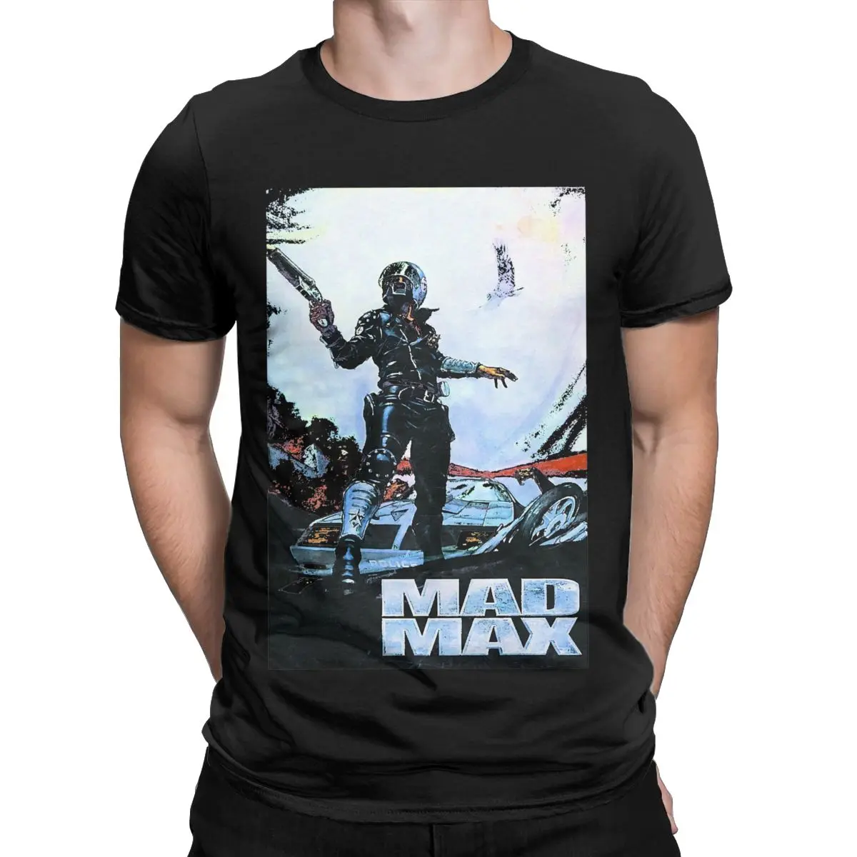 Camiseta de algodón con estampado gráfico para hombre y mujer, camisa con estampado de Mad Max Rockatansky, George Miller, novedad de verano