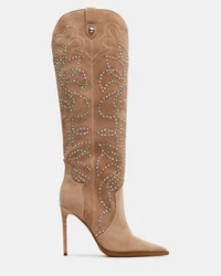 2025 New Pointed Large Embroidered High Heel Cowboy Cowgirl Women's Boots High Sleeve White Long Boots Wedding Western boot 44