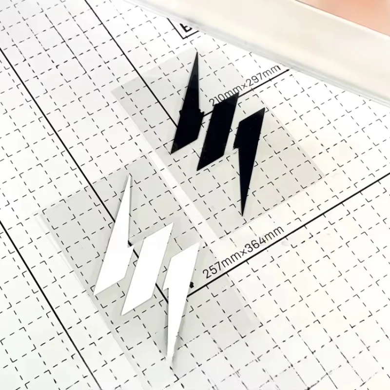 Lightning Motorcycle Stickers Cartoon Waterproof Helmet Fuel Tank Decoration Motorbike Body Durable Vinyl Decals Accessories