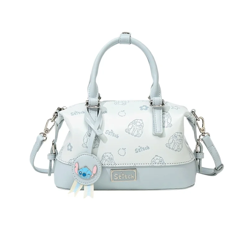 

Disney Stitch Series Printed Handbag for Women Luxury Purse Playful Pattern Fresh Style Fashion Shoulder Bag Daily Use