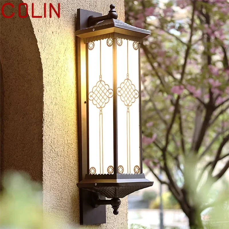 COLIN Contemporary LED Outdoor Wall Lamps Electric Simplicity Waterproof Balcony Hallway Courtyard Villa Gate Hotel