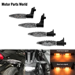 Motorcycle Front Rear Led Indicators Turn Signal Light Blinker Lamp For BMW R1200 R S1000 R K1300 R F800GS HP4 F700 GS