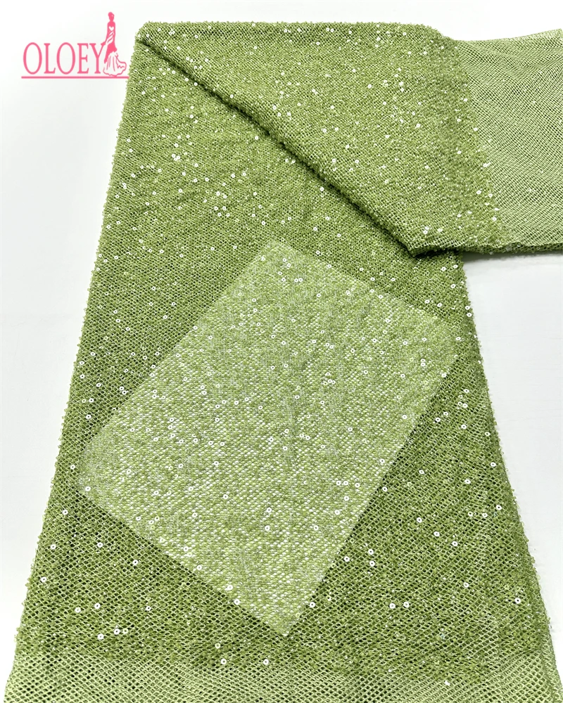 

Высококачественная африканская кружевная ткань 2025, модная французская тюль с блестками и вышивкой для нигерийской свадьбы