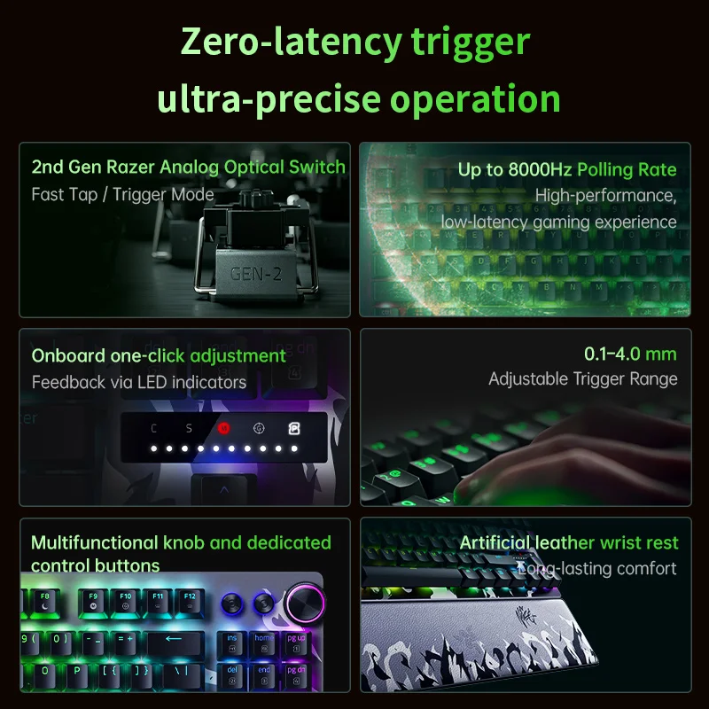 Razer Huntsman V3 Pro Tenkeyless 8KHz NiKo Edition Esports Keyboard