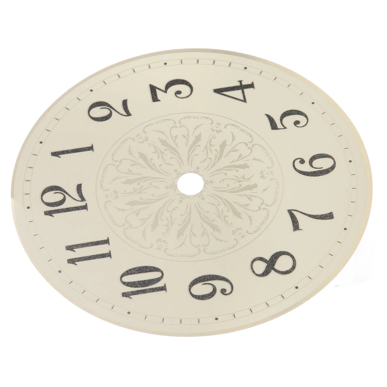 

Retro Quartz Dial Diy Replacement Round Iron Clock Board For Wall Clock Making Stylish Decorative Dial Plate