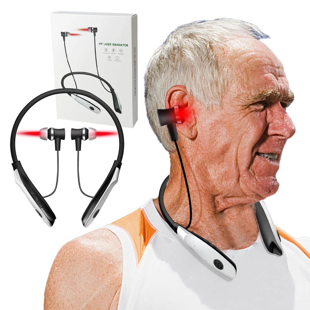 

Лазерный опрорадиатор, портативный перезаряжаемый лазерный ушной радиатор для носа и ушей, 650 нм, уменьшающий шум в ушах