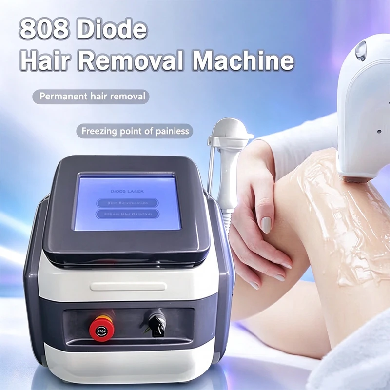 808nm ICE Platinum Diode Hair Removal Machine 755 808 1064nm Freezing Point Painless Hair Removal The Whole Body