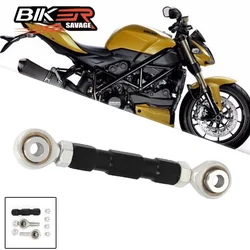 Motorcycle Lowering Link Kit For DUCATI 1098 1198 S/R 848 EVO Streetfighter S 1100 Motorbike Rear Shock Drop Lever Adjustable