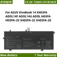 C41N1825 15.4V 72WH Laptop Battery For ASUS VivoBook 14 X403FA ADOL14F ADOL14U ADOL I403FA I403FA-2C X403FA-2C X403FA-2S Series