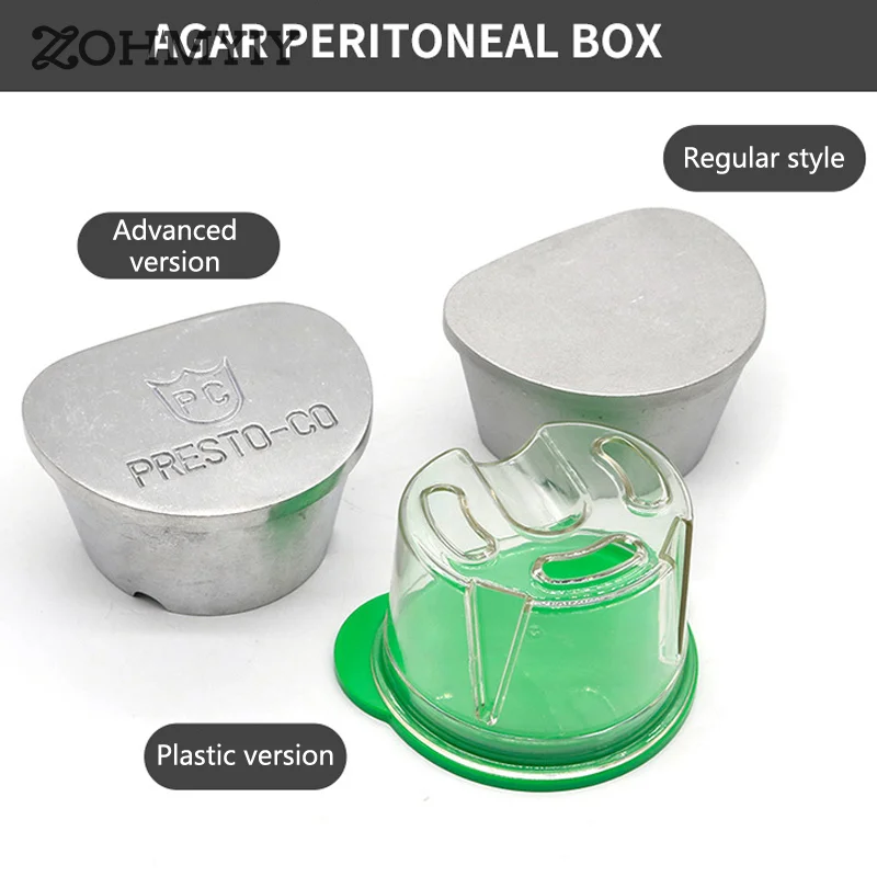 1PC Dental Plastic Metal Agar Box Denture Duplicating Flasks Model Box Dental Supplies Plastic Flask Laboratory Material Tool