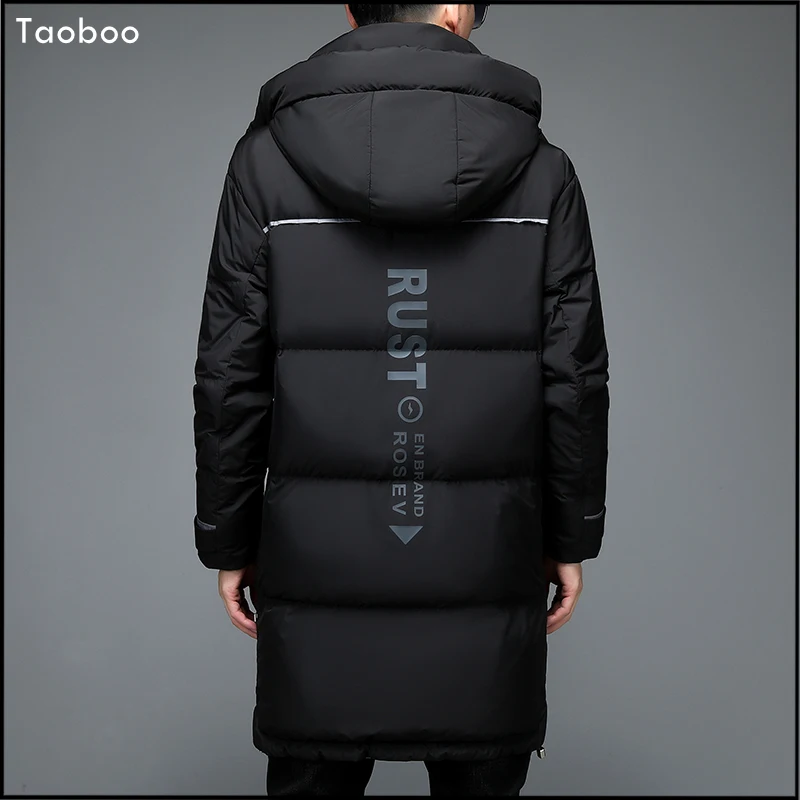 Top Grade Warm 2021 Men\'s Winter Jackets Luxury Top Quality Hooded Fashion Parka Jacket Men Windbreaker Male Coat Men\'s Clothing