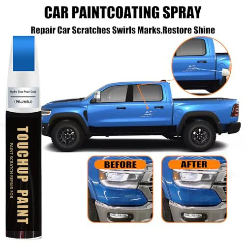 Car Touch Up Paint(Bludicrous(PBJ/MBJ)) for Dodge Car Paint Scratch Repair Kit, Quick & Easy Solution to Repair