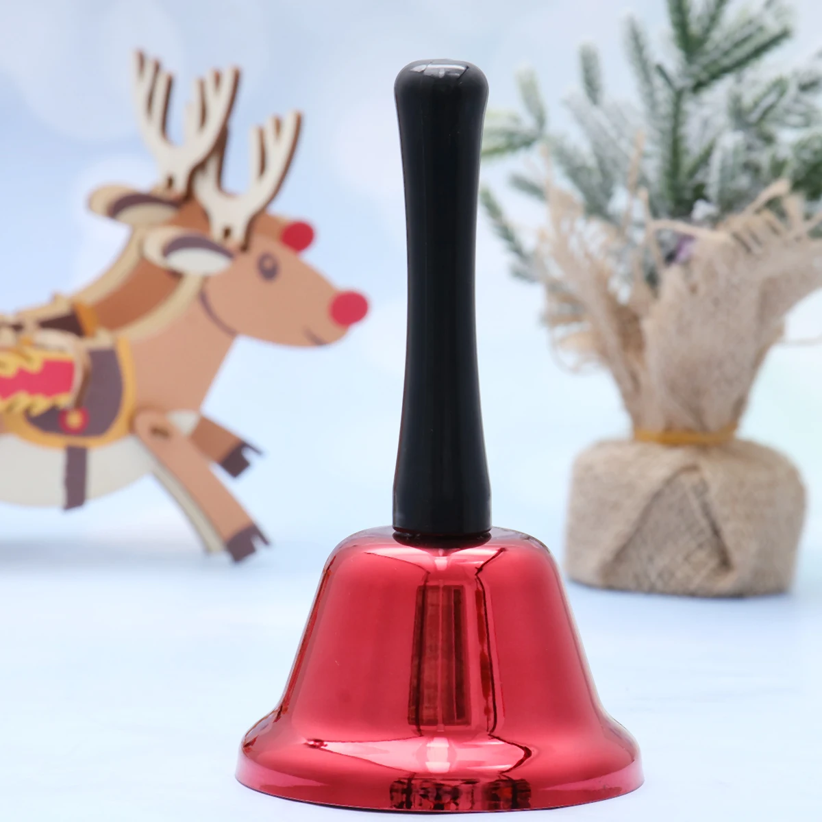 

Hand Ring Bell Metal Musical Instrument Handbell for Babies Percussion Christmas