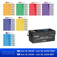 Renogy 12V 300Ah Self Heating Lithium Lifepo4 Deep Cycle Battery, 5000+Deep Cycles, 200A Bms, Backup Power for Trolling Motor