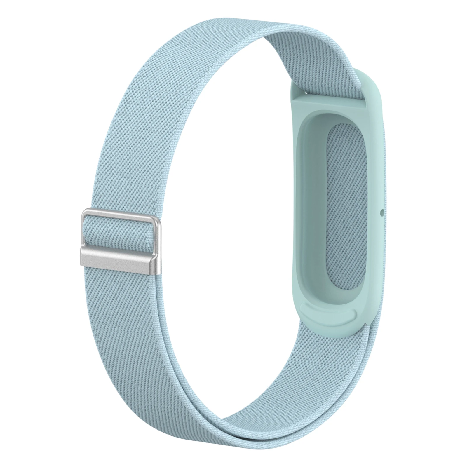 Quick Install Elastic Nylon Strap for Fitbit Air Woven Adjustable Metal Buckle Leopard Print Quick Install