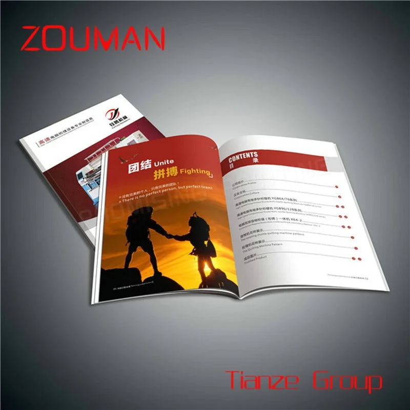 Custom , Custom All Kinds Of Booklet Flyer Leaflet Printing High Quality Binding Color Brochure magazine Instructions